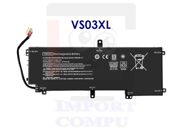 BATERIA LAPTOP HP VS03XL INTERNA