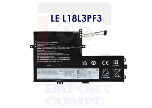 BATERIA-LENOVO-L18L3PF3.png BATERIA LAPTOP LENOVO L18L3PF7 L18C3PF8 L18C3PF6 L18C3PF7 INTERNA