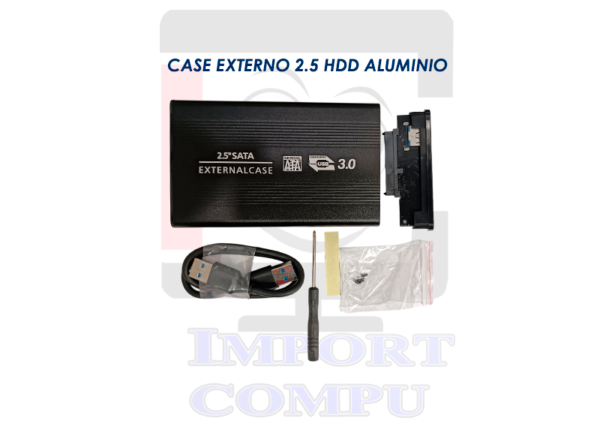 CASE-EXTERNO-ALUMINIO.png CASE DISCO DURO 2.5 SATA USB 3.0 HDD ALUMINIO EXTERNO