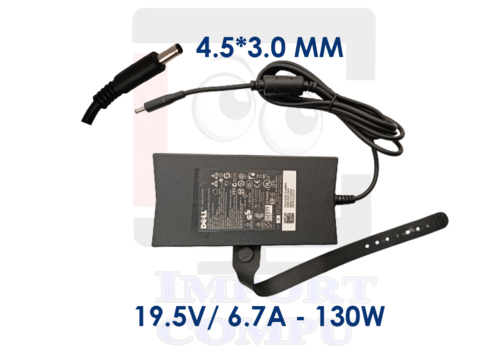 DELL-19.5V-6.7A-PUNTA-FINA.png CARGADOR Dell 130W 6,7A 19,5V 4,5 x 3,0mm GAMER