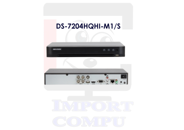 DVR DIGITAL 4CH HD-TVI 1HDD 1080P ACUSENSE CON AUDIO