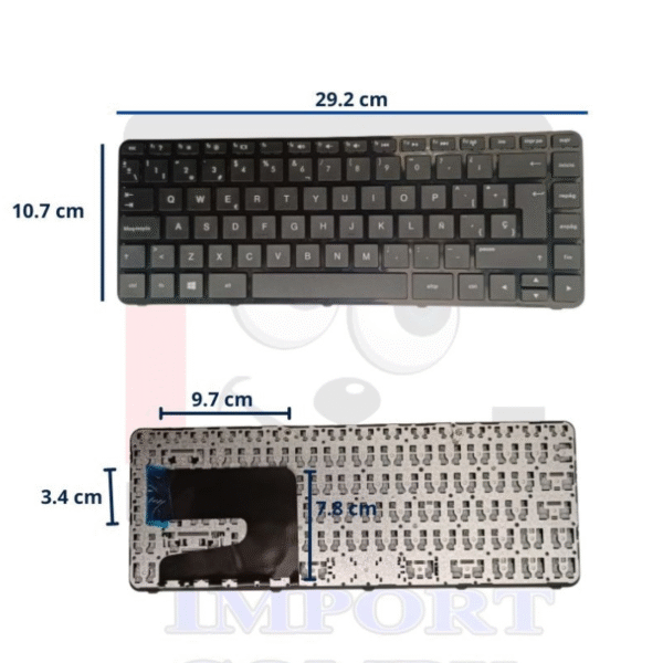 TECLADO HP 14-E 2 SOPORTES 240 G3 SP