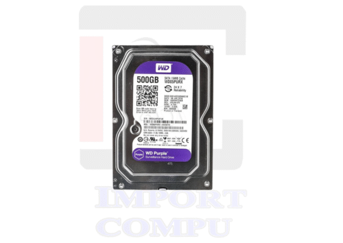 DISCO DURO 500GB DVR WD PURPLE