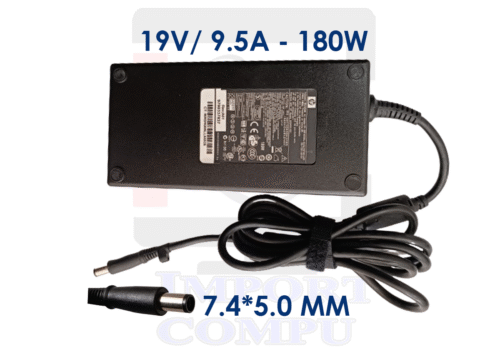 CARGADOR HP 19V 9.5A 180W con conector redondo 7.4mm*5.0mm (con pin central)