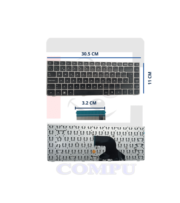 TECLADO HP 4330S SIN FRAME LA