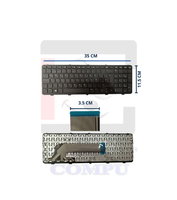 TECLADO HP 450 G1-G2 SIN FRAME SP