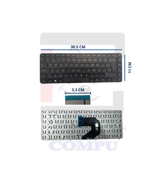 TECLADO HP G4-2000 CON FRAME SP