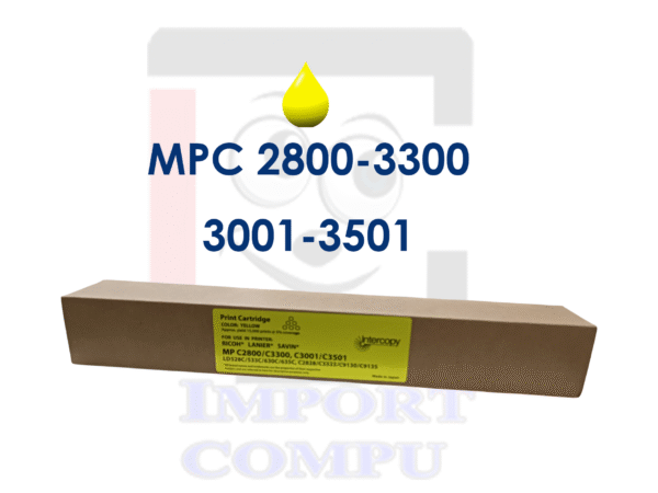 INTERCOPY-YELLOW-MPC-2800-3300-3001-3501.png TONER INTERCOPY YELLOW MP C2800 -C3300-C3001-C3501