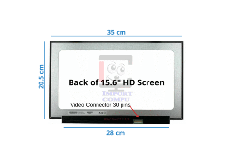 PANTALLA ULTRA SLIM 15.6" HD 30 PINES SIN BRAKETS