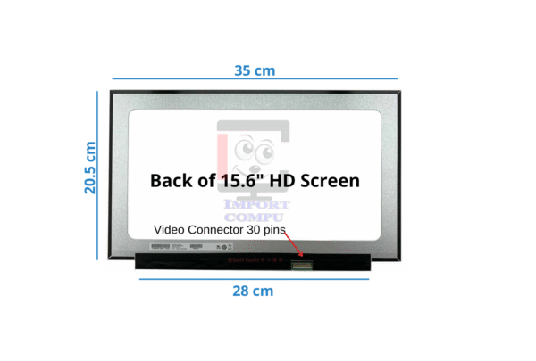 PANTALLA ULTRA SLIM 15.6" HD 30 PINES SIN BRAKETS