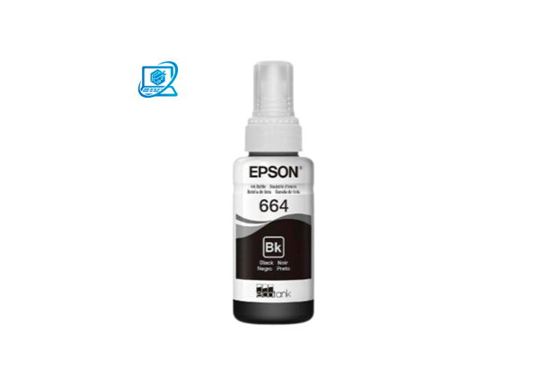 TINTA EPSON T664120 NEGRA 70 ML – L220,L380,L355,L395,L375,L495,L555,L575,L565 ORIGINAL