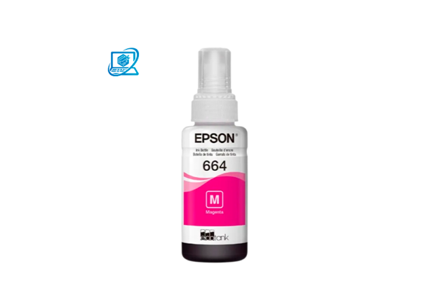 TINTAS-EPSON-MAGENTA-664.png TINTA EPSON T664320 MAGENTA 70 ML – L210, L220,L380,L355,L375,L395,L495,L555,L575,L565 ORIGINAL
