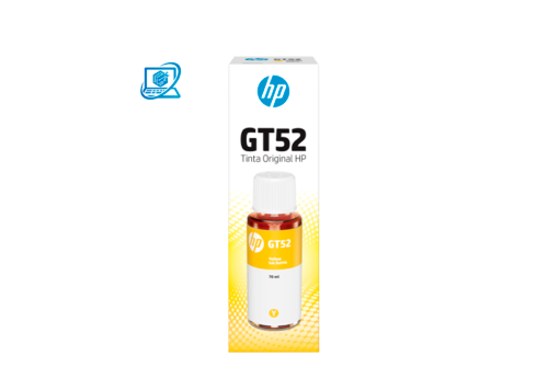 TINTA HP GT52 YELLOW M0H56AL 5810/5820/WL415/WL315/WL515/WL519/WL530/ST720/HP670/HP750/HP