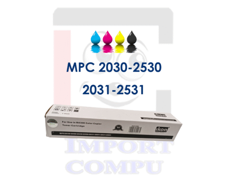 TONER IKON BLACK MP C2030-C2050-C2530- C2550-C2031-C2051-C2531-C2551