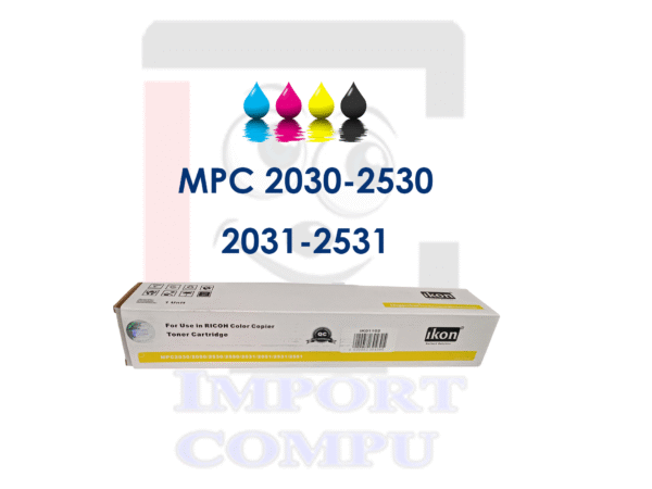 TONER IKON YELLOW MP C2030-C2050-C2530- C2550-C2031-C2051-C2531-C2551
