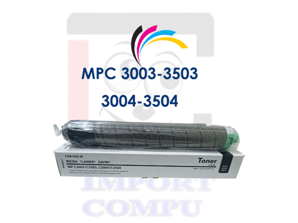 TONER INTERCOPY BLACK MP C3003 - C3503 - C3004 - C3504