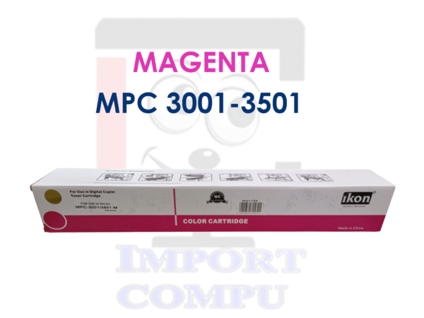 TONER-MAGENTA-MPC-3001-3501.png TONER IKON MAGENTA MP C3001-C3501