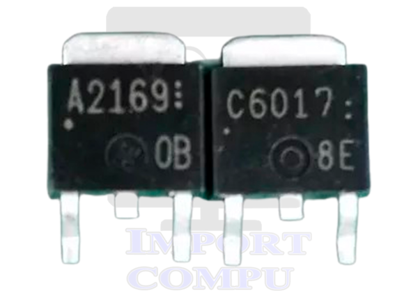 PAR DE TRANSISTORES A2169 + C6017 EPSON L220, L4260