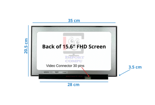 PANTALLA ULTRA SLIM 15.6" FHD 30 PINES SIN BRACKETS