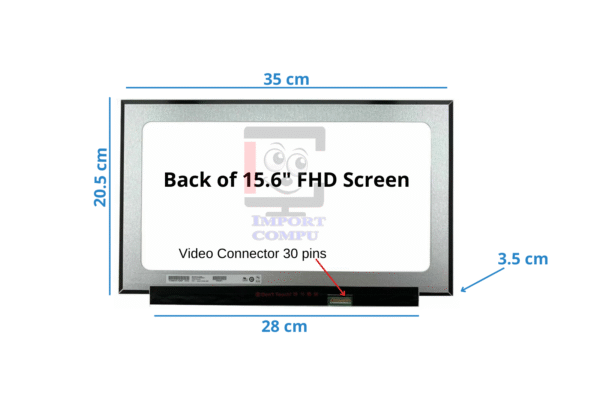 PANTALLA ULTRA SLIM 15.6" FHD 30 PINES SIN BRACKETS