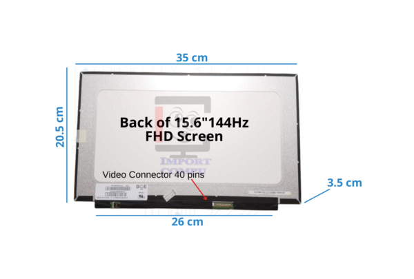 PANTALLA ULTRA SLIM 15.6" FHD 40 PINES  144HZ GAMER